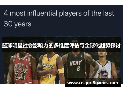 篮球明星社会影响力的多维度评估与全球化趋势探讨 篮球明星社会影响力的多维度评估与全球化趋势探讨