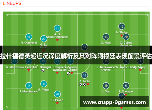 拉什福德英超近况深度解析及其对阵阿根廷表现前景评估